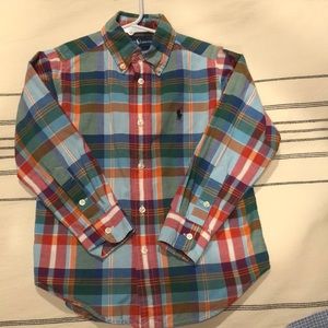Boys Size 4 Ralph Lauren button down shirt